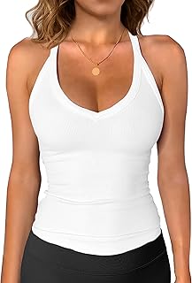 iGENJUN Workout Tops for Women Racerbac...